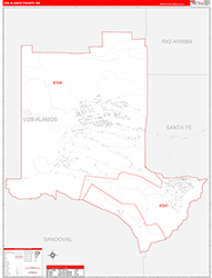 Red Line Map Example